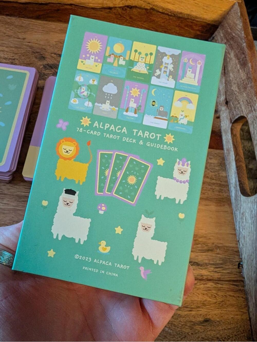 Alpaca Tarot Quynh Tran 1st Kickstarter Limited Ed Indie Tarot (Only 500 Exist) - Picture 5 of 8